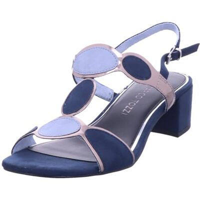 MARCO TOZZI Sandales Mode Femme 2-28230-42, Pointure:37 EU, La Couleur:Bleu - Publicité MARCO TOZZI Sandales Mode Femme 2-28230-42, Pointure:37 EU, La Couleur:Bleu - Publicité