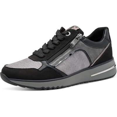 MARCO TOZZI Sneaker , Baskets Femmes, Peigne Noir, 36 EU, Peigne Noir, 36 EU - Publicité MARCO TOZZI Sneaker , Baskets Femmes, Peigne Noir, 36 EU, Peigne Noir, 36 EU - Publicité