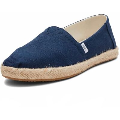TOMS Alpargata Rope Classic Mocassins Plats pour Femme, Bleu Marine, 38.5 EU - Publicité TOMS Alpargata Rope Classic Mocassins Plats pour Femme, Bleu Marine, 38.5 EU - Publicité