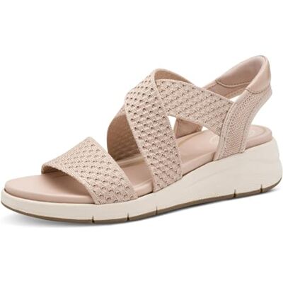 Tamaris Comfort sandales plates femme à enfiler vegan, Rose, 36 EU - Publicité Tamaris Comfort sandales plates femme à enfiler vegan, Rose, 36 EU - Publicité