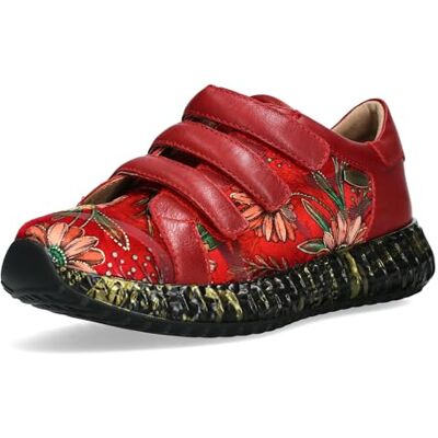 LAURA VITA Chaussures à Lacets Sneaker pour Femmes Burton 42, Pointure:40 EU, La Couleur:Rouge - Publicité LAURA VITA Chaussures à Lacets Sneaker pour Femmes Burton 42, Pointure:40 EU, La Couleur:Rouge - Publicité