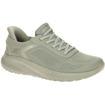 Skechers Femme Bobs Squad Chaos-Current Muse Chaussures à lacets sans mains, gris clair, 6 - Publicité Skechers Femme Bobs Squad Chaos-Current Muse Chaussures à lacets sans mains, gris clair, 6 - Publicité