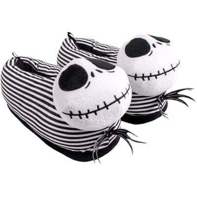 CERDÁ LIFE'S LITTLE MOMENTS Femme Chaussons 3d "L'étrange Noël De Monsieur Jack", Noir, 40/41 EU - Publicité CERDÁ LIFE'S LITTLE MOMENTS Femme Chaussons 3d "L'étrange Noël De Monsieur Jack", Noir, 40/41 EU - Publicité