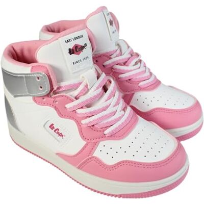 Lee Cooper Baskets Fille Chaussures de Sport Enfant PU, PVC Rose 39 - Publicité Lee Cooper Baskets Fille Chaussures de Sport Enfant PU, PVC Rose 39 - Publicité