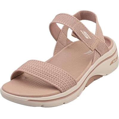 Skechers Femme GO Walk Arch FIT 2.0 Sandal Chaussures, Mauve, 37 EU - Publicité Skechers Femme GO Walk Arch FIT 2.0 Sandal Chaussures, Mauve, 37 EU - Publicité