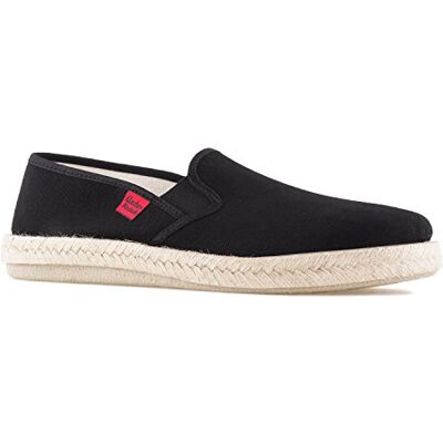 Andrés Machado Chaussures en Toile pour l´éte AM500 Anatomiques Espadrilles pour Femme/Homme Semelle extérieure en Caoutchouc antidérapant Toile Noir EU 42 - Publicité Andrés Machado Chaussures en Toile pour l´éte AM500 Anatomiques Espadrilles pour Femme/Homme Semelle extérieure en Caoutchouc antidérapant Toile Noir EU 42 - Publicité
