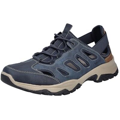 Rieker Homme B8366 Mocassin, Bleu, 43 EU - Publicité Rieker Homme B8366 Mocassin, Bleu, 43 EU - Publicité