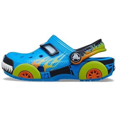 Crocs Unisexe Enfant Classic IAM Monster Truck Cg T Sabots, Neon Ocean, 23/24 EU - Publicité Crocs Unisexe Enfant Classic IAM Monster Truck Cg T Sabots, Neon Ocean, 23/24 EU - Publicité