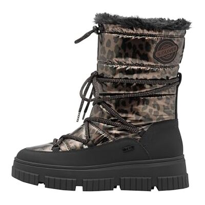 s.Oliver WL Lace Boot Bottes de neige pour femme Bronze Leo Taille 41 EU, Bronce Leo, 41 EU - Publicité s.Oliver WL Lace Boot Bottes de neige pour femme Bronze Leo Taille 41 EU, Bronce Leo, 41 EU - Publicité