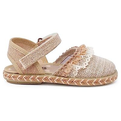 Pisamonas Espadrilles Lin Dentelles Lanière Adhérente Taille 26 Couleur Naturel - Publicité Pisamonas Espadrilles Lin Dentelles Lanière Adhérente Taille 26 Couleur Naturel - Publicité