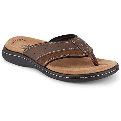Dockers Mens Laguna Casual Flip-Flop Sandal Shoe, Briar, 15 M - Publicité Dockers Mens Laguna Casual Flip-Flop Sandal Shoe, Briar, 15 M - Publicité