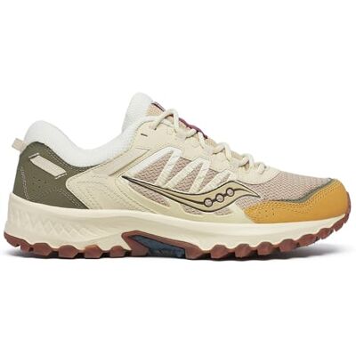 Saucony Chaussures Grid Peak Vertes, Brunes - Publicité Saucony Chaussures Grid Peak Vertes, Brunes - Publicité