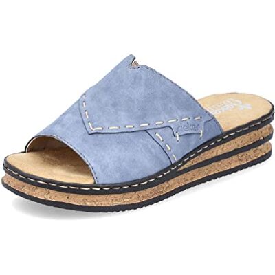 Rieker Femme Chaussures Basses 62987, Dame Mocassin,Chaussons,Pantoufles,Chaussures de Loisirs,entrée Ouverte,Bleu (Blau / 10),38 EU / 5 UK - Publicité Rieker Femme Chaussures Basses 62987, Dame Mocassin,Chaussons,Pantoufles,Chaussures de Loisirs,entrée Ouverte,Bleu (Blau / 10),38 EU / 5 UK - Publicité
