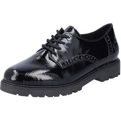 Rieker Chaussures à Lacets pour Femme 45502, Noir, 36 EU - Publicité Rieker Chaussures à Lacets pour Femme 45502, Noir, 36 EU - Publicité