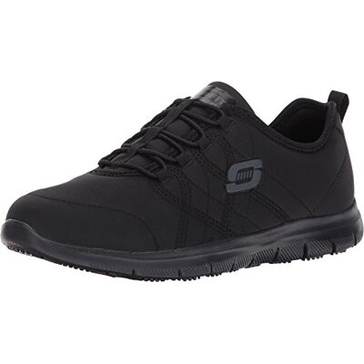 Skechers Work Ghenter Srelt Chaussures de Travail pour Femme, Noir, 9,5 M US, Noir, 39.5 EU - Publicité Skechers Work Ghenter Srelt Chaussures de Travail pour Femme, Noir, 9,5 M US, Noir, 39.5 EU - Publicité