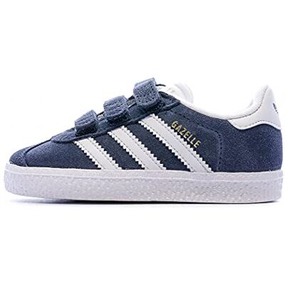 Adidas Gazelle CF I, Chaussons Mixte bébé, Bleu (Maruni/Ftwbla 000), 19 EU - Publicité Adidas Gazelle CF I, Chaussons Mixte bébé, Bleu (Maruni/Ftwbla 000), 19 EU - Publicité