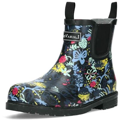 LAURA VITA Bottines Femme Farfalla, Pointure:41 EU, La Couleur:Noir - Publicité LAURA VITA Bottines Femme Farfalla, Pointure:41 EU, La Couleur:Noir - Publicité