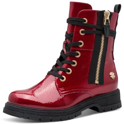 MARCO TOZZI Femme by Guido Maria Kretschmer Mode-Stiefel Botte Tendance, DK Red Pat, 36 EU - Publicité MARCO TOZZI Femme by Guido Maria Kretschmer Mode-Stiefel Botte Tendance, DK Red Pat, 36 EU - Publicité
