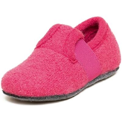 Gottstein Alpine Runner Chaussons pour enfant en 100 % laine vierge – Chaussons en feutre pour enfants avec élastique et semelle antidérapante – Parfait pour la maternelle et la crèche, framboise, 33 - Publicité Gottstein Alpine Runner Chaussons pour enfant en 100 % laine vierge – Chaussons en feutre pour enfants avec élastique et semelle antidérapante – Parfait pour la maternelle et la crèche, framboise, 33 - Publicité