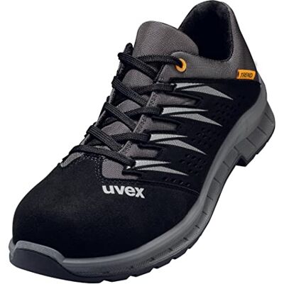 Uvex 2 Trend Chaussures de travail S1 pour homme et femme avec capuchon en acier Gris gris/noir, 49 EU - Publicité Uvex 2 Trend Chaussures de travail S1 pour homme et femme avec capuchon en acier Gris gris/noir, 49 EU - Publicité