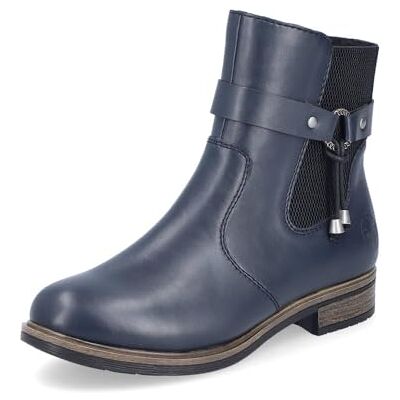Rieker Bottes & Bottines Femme 72258, Pointure:37 EU, La Couleur:Bleu - Publicité Rieker Bottes & Bottines Femme 72258, Pointure:37 EU, La Couleur:Bleu - Publicité