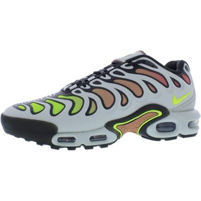 Nike Air Max Plus Drift Baskets pour Homme, Argent Clair, Gris fumé foncé, Ambre, Marron Volt, 44.5 EU - Publicité Nike Air Max Plus Drift Baskets pour Homme, Argent Clair, Gris fumé foncé, Ambre, Marron Volt, 44.5 EU - Publicité