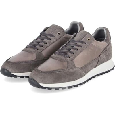 Bullboxer Baskets basses en cuir pour homme Gris Pointure 40, gris, 44 EU - Publicité Bullboxer Baskets basses en cuir pour homme Gris Pointure 40, gris, 44 EU - Publicité