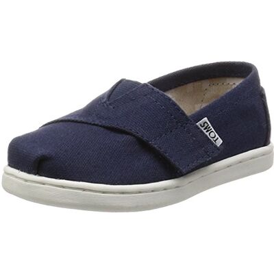 TOMS Mixte enfant Alpargata Core Mocassin plat, Bleu Marine, 35 EU - Publicité TOMS Mixte enfant Alpargata Core Mocassin plat, Bleu Marine, 35 EU - Publicité