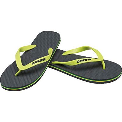 Cressi Beach Flip Flops Dark Green/Lime 29/30 - Publicité Cressi Beach Flip Flops Dark Green/Lime 29/30 - Publicité