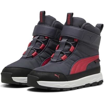 Mixte Enfant Evolve Boot Puretex AC+PS, Galactic Gray Tart Cherry Puma Black, 28 EU - Publicité Mixte Enfant Evolve Boot Puretex AC+PS, Galactic Gray Tart Cherry Puma Black, 28 EU - Publicité
