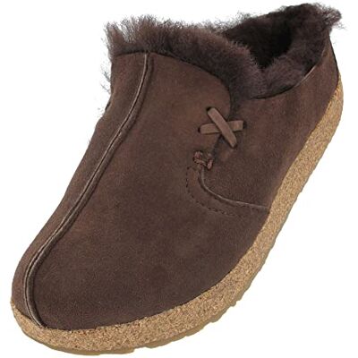 HAFLINGER Pantoufles pour Femmes Saskatchewan 711021, Pointure:41 EU, La Couleur:Marron - Publicité HAFLINGER Pantoufles pour Femmes Saskatchewan 711021, Pointure:41 EU, La Couleur:Marron - Publicité