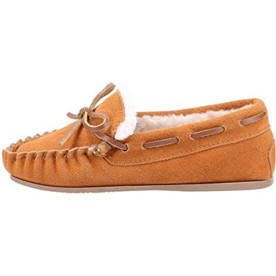 Hush Puppies Addison Chausson, Tan, 32 EU - Publicité Hush Puppies Addison Chausson, Tan, 32 EU - Publicité