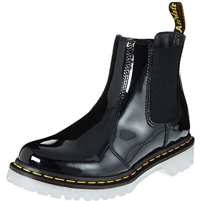 Dr. Martens Femme 2976 Amphibians, Black Patent Lamper, 37 EU - Publicité Dr. Martens Femme 2976 Amphibians, Black Patent Lamper, 37 EU - Publicité