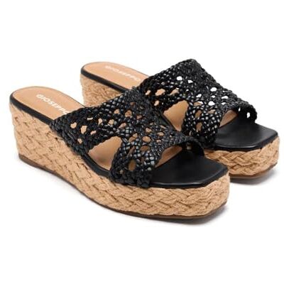 GIOSEPPO Femme Brimfield Sandale cale, Noir, 40 EU - Publicité GIOSEPPO Femme Brimfield Sandale cale, Noir, 40 EU - Publicité