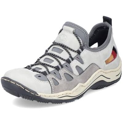 Rieker Baskets Basses pour Femme L0539, Gris (40), 41 EU - Publicité Rieker Baskets Basses pour Femme L0539, Gris (40), 41 EU - Publicité