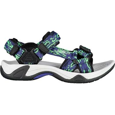 CMP Kids Hamal Hiking, Sandales de Trekking, Randonnée Unisex Kinder, B Blue Verde Fluo, 40 EU - Publicité CMP Kids Hamal Hiking, Sandales de Trekking, Randonnée Unisex Kinder, B Blue Verde Fluo, 40 EU - Publicité
