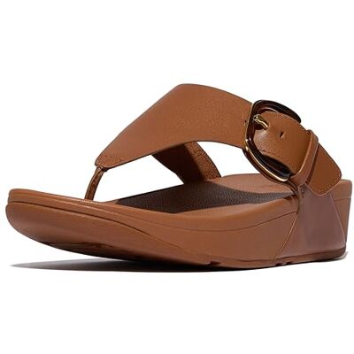 Fitflop Sandales en Cuir de résine Marron - Publicité Fitflop Sandales en Cuir de résine Marron - Publicité