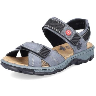 Rieker Sandales pour femme 68851, bleu, 40 EU - Publicité Rieker Sandales pour femme 68851, bleu, 40 EU - Publicité