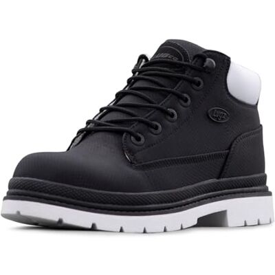Lugz Bottes Chukka Drifter Ripstop Classic pour homme, noir/blanc, 41.5 EU - Publicité Lugz Bottes Chukka Drifter Ripstop Classic pour homme, noir/blanc, 41.5 EU - Publicité