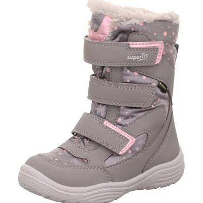 Superfit Bottes de neige Crystal pour fille, Gris clair rose 2500, 29 EU Étroit - Publicité Superfit Bottes de neige Crystal pour fille, Gris clair rose 2500, 29 EU Étroit - Publicité
