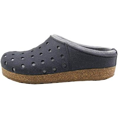 HAFLINGER 711064 Grizzly Holly Chaussons Mixte Adulte, Pointure:41 EU, La Couleur:Gris - Publicité HAFLINGER 711064 Grizzly Holly Chaussons Mixte Adulte, Pointure:41 EU, La Couleur:Gris - Publicité