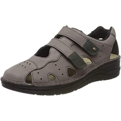 Berkemann Larena, Sandale Trekking, Femme, Stone, Nubuck - Publicité Berkemann Larena, Sandale Trekking, Femme, Stone, Nubuck - Publicité