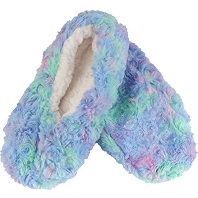 BambooMN Chaussons super doux, chauds et confortables pour adulte Douces au toucher Antidérapants, 07 Carribean Waves 1 paire, 34/35 EU - Publicité BambooMN Chaussons super doux, chauds et confortables pour adulte Douces au toucher Antidérapants, 07 Carribean Waves 1 paire, 34/35 EU - Publicité