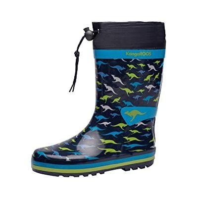 KangaROOS K-Summerrain Botte de Pluie, Bleu Marine, 31 EU - Publicité KangaROOS K-Summerrain Botte de Pluie, Bleu Marine, 31 EU - Publicité