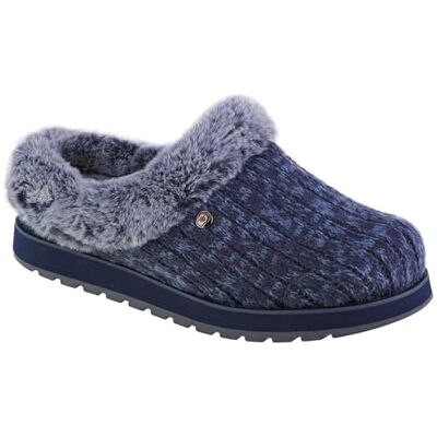 Skechers Pantoufles Keepsakes Ice AngelSlipper pour femme, bleu marine, 36 EU - Publicité Skechers Pantoufles Keepsakes Ice AngelSlipper pour femme, bleu marine, 36 EU - Publicité