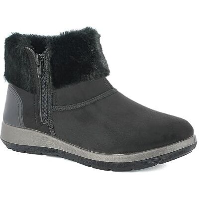inblu Chaussons Femme Sport avec élastique, Bottines avec Semelle intérieure Douce rembourrée Amovible, 35/41, Noir, 37 EU - Publicité inblu Chaussons Femme Sport avec élastique, Bottines avec Semelle intérieure Douce rembourrée Amovible, 35/41, Noir, 37 EU - Publicité