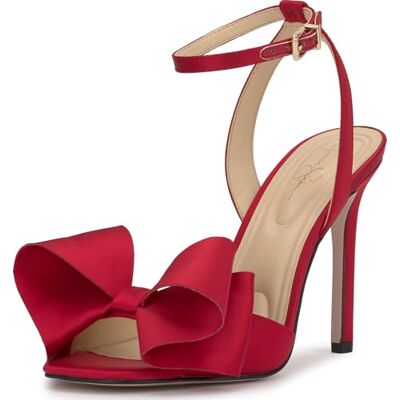 Jessica Simpson Sandales à talons pour femme, Red Muse, 40 EU - Publicité Jessica Simpson Sandales à talons pour femme, Red Muse, 40 EU - Publicité