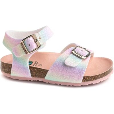 Pablosky Bio Sandale, Rose, 35 EU Large - Publicité Pablosky Bio Sandale, Rose, 35 EU Large - Publicité