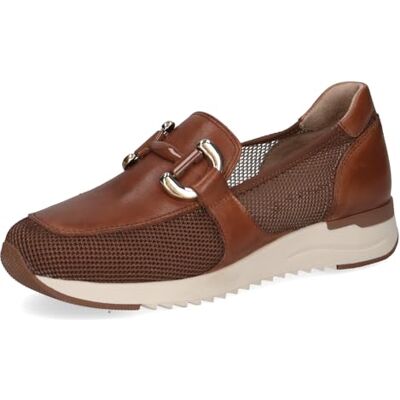 CAPRICE Mocassin Femme Plat, Marron (Cognac Comb), 37 EU - Publicité CAPRICE Mocassin Femme Plat, Marron (Cognac Comb), 37 EU - Publicité