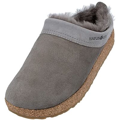 HAFLINGER Chaussons Mixte Adulte Snowbird 713015, Pointure:40 EU, La Couleur:Gris - Publicité HAFLINGER Chaussons Mixte Adulte Snowbird 713015, Pointure:40 EU, La Couleur:Gris - Publicité